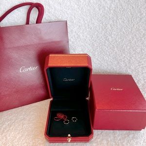 Cartier Love Earrings 18k yellow Gold (pair)